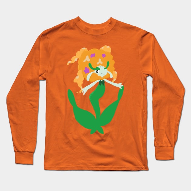 Flower Long Sleeve T-Shirt by JFawxeyes